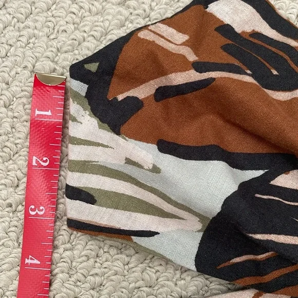 Zara tropical print peekaboo dress NWOT - Picture 7 of 13